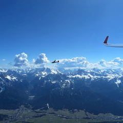 Flugwegposition um 12:21:19: Aufgenommen in der Nähe von 39040 Freienfeld, Bozen, Italien in 3221 Meter